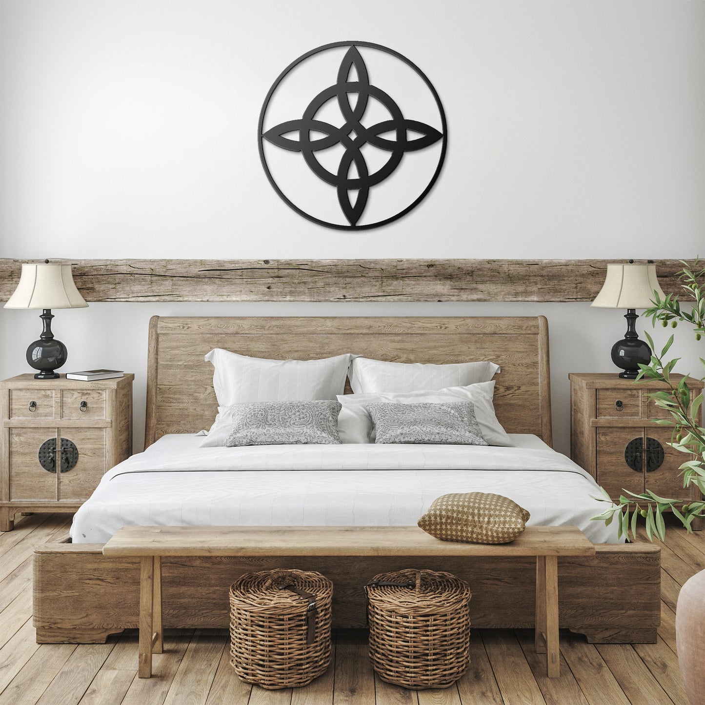 Custom Witches Knot Metal Wall Art