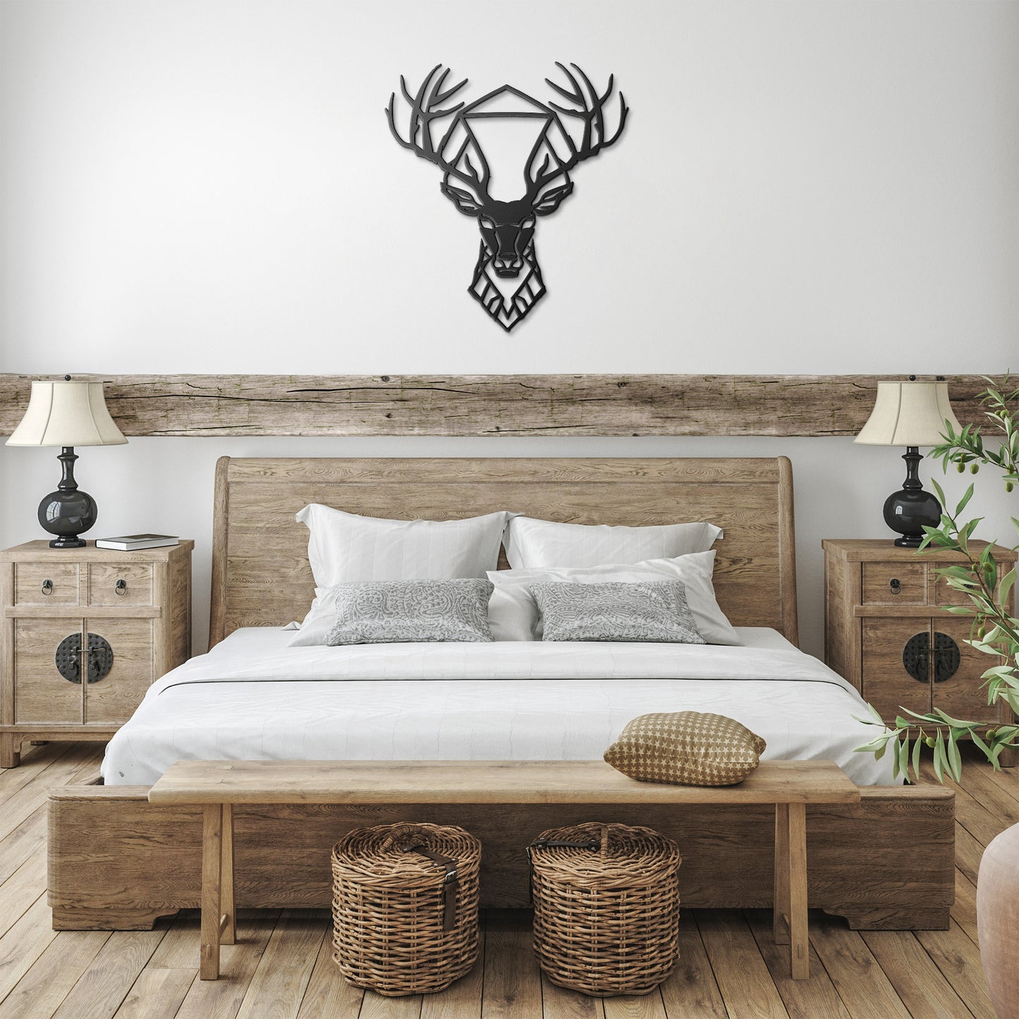 Deer Metal Wall Art