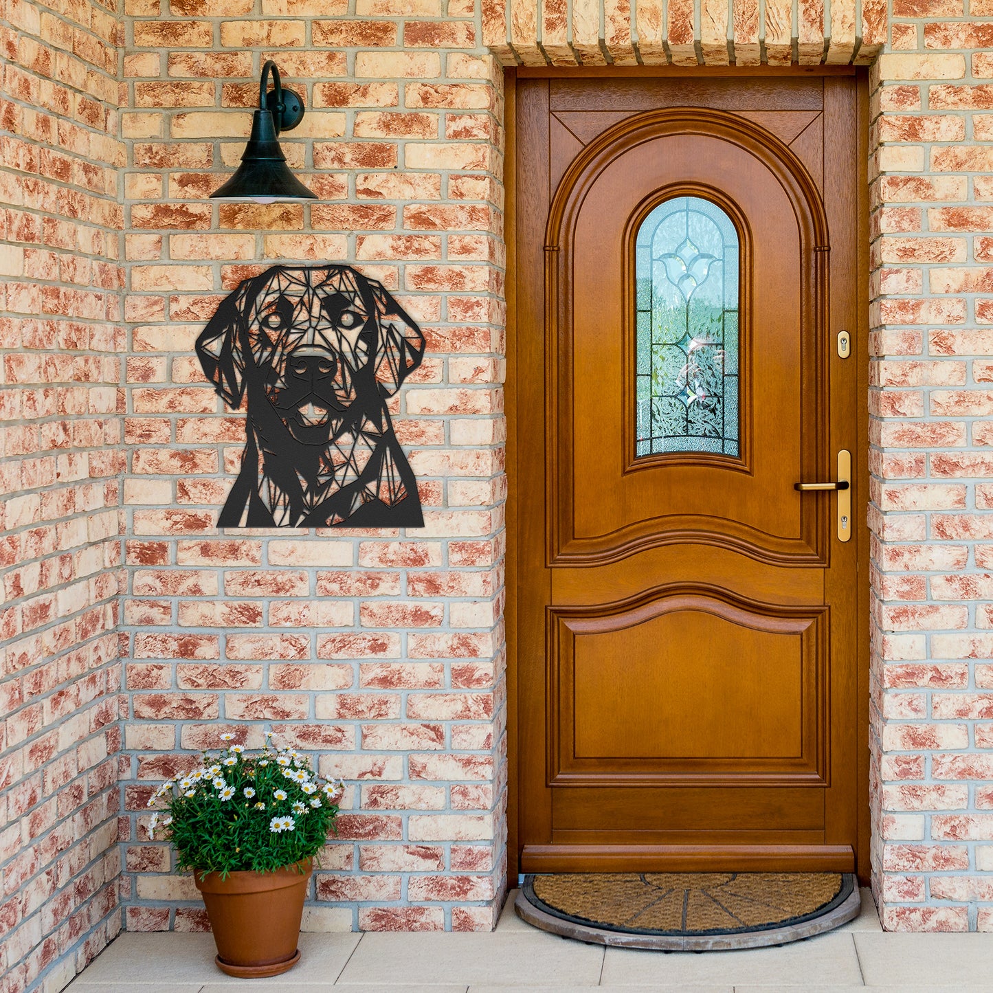 Golden Retriever Metal Wall Art