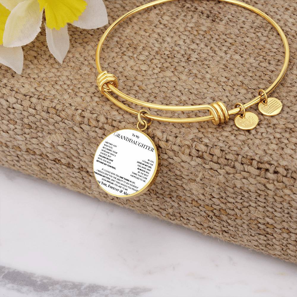 To My Granddaughter - Forever Love Necklace