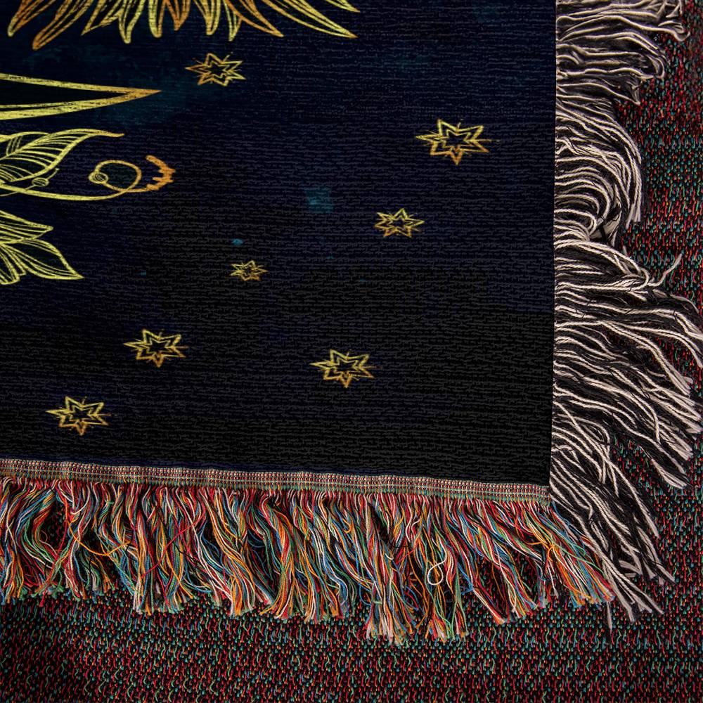 Sun & Moon Heirloom Woven Blanket