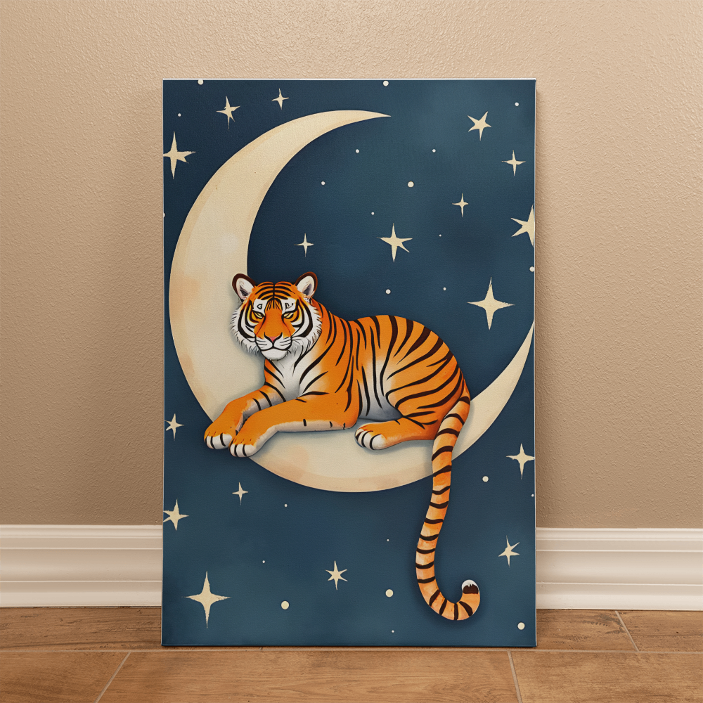 Bohemian Tiger - Canvas