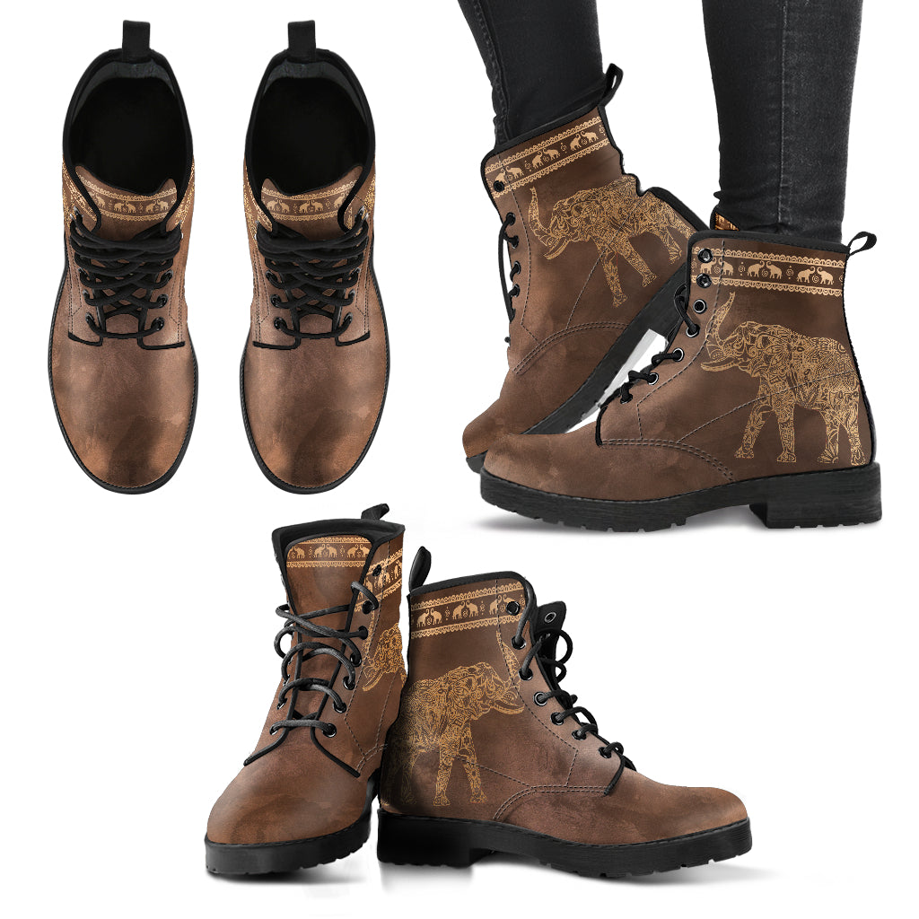 Spiritual Elephant Boots | woodation.myshopify.com