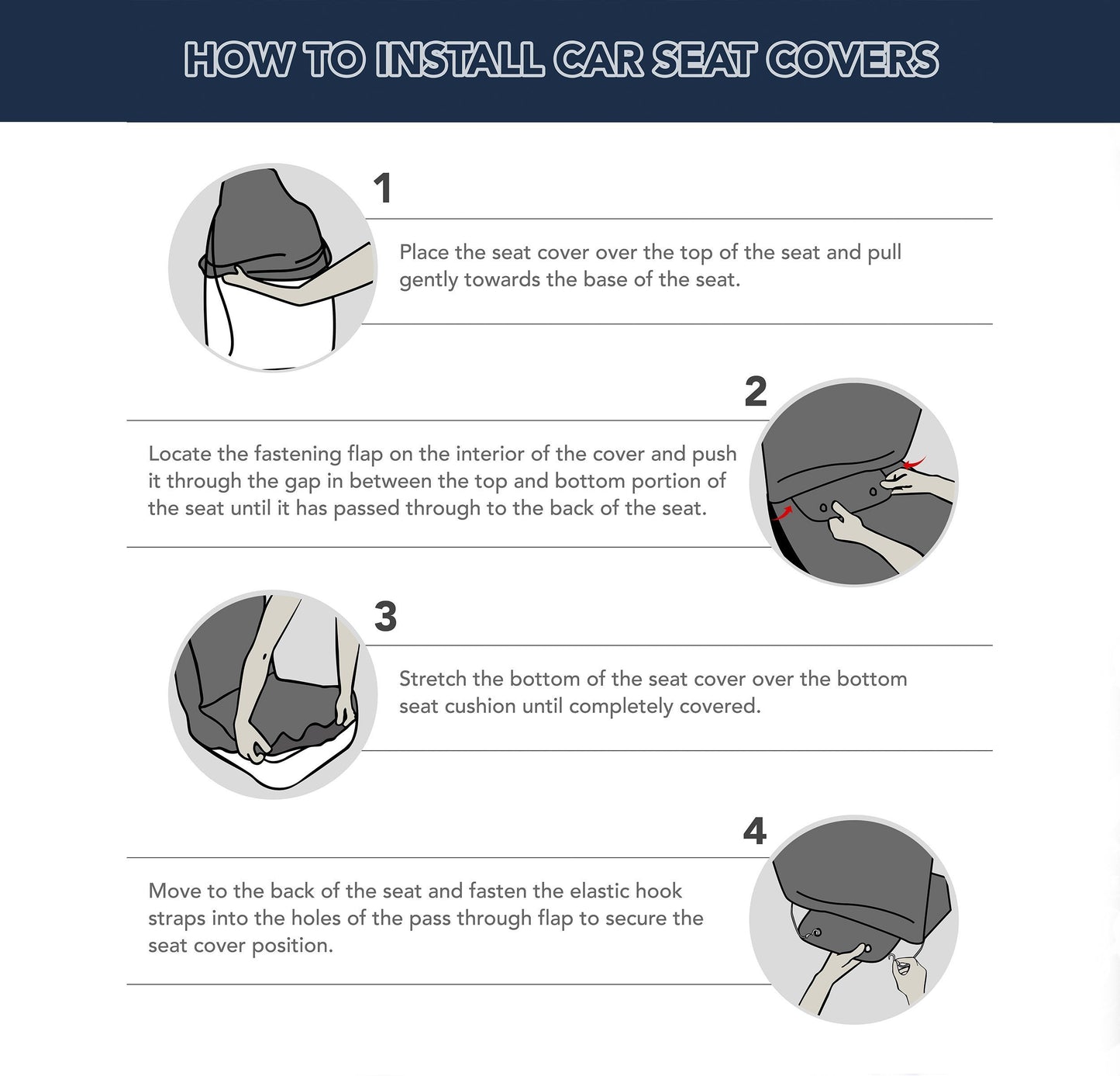 Spiritual Elephant Car Seat Covers