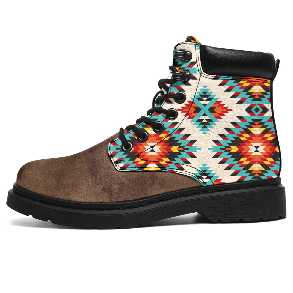 Tribal Aztec All-Season Boots – Elephantsity