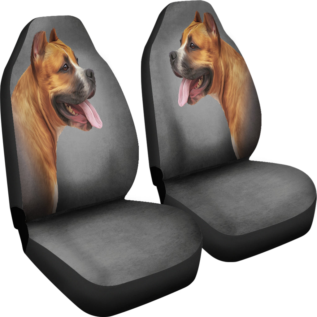 Pit Bull Love Car Seat Covers | woodation.myshopify.com