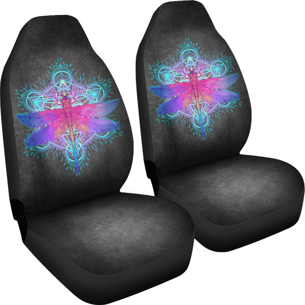 Dragonfly Mandala Car Seat Covers | woodation.myshopify.com
