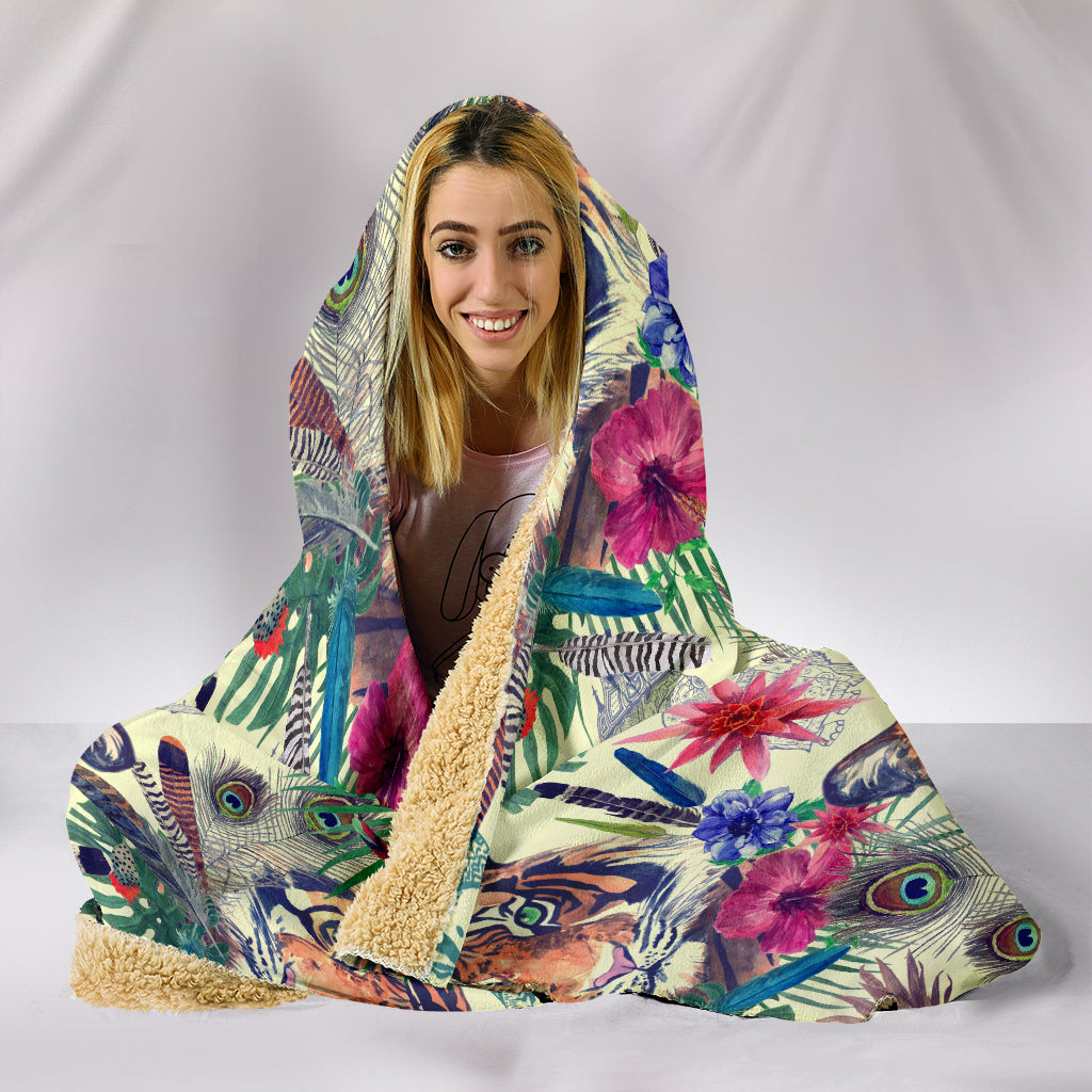 Bohemian Tiger Blanket | woodation.myshopify.com