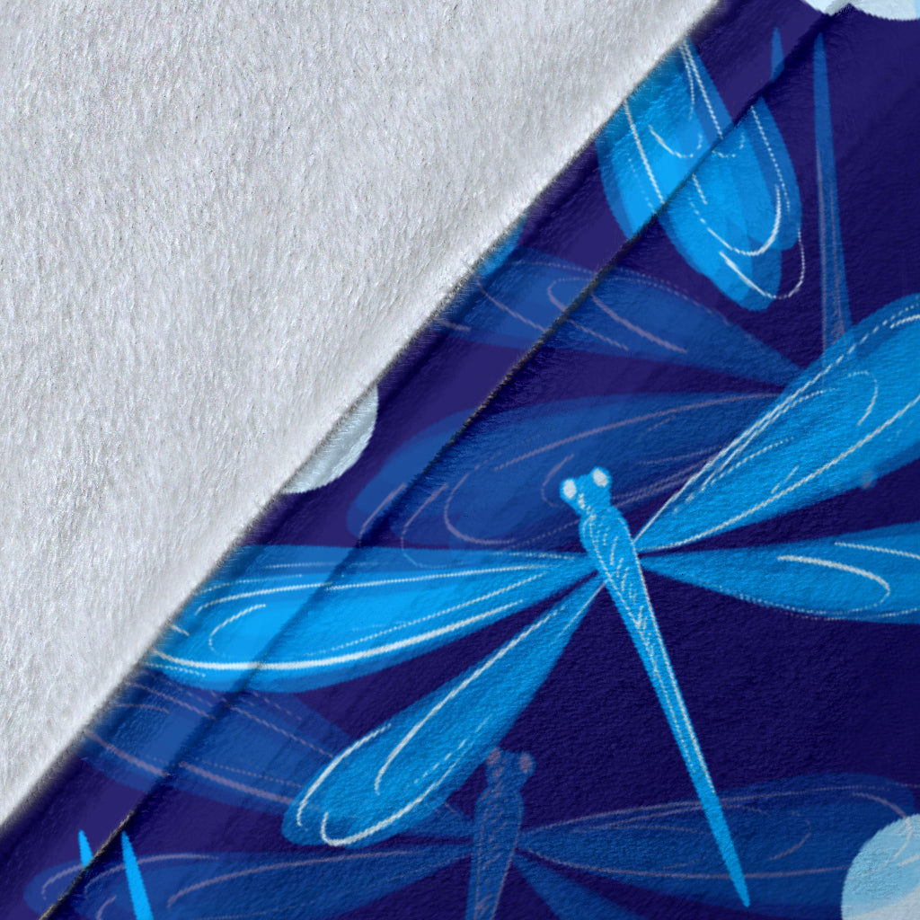 Spiritual Dragonfly Blanket | woodation.myshopify.com