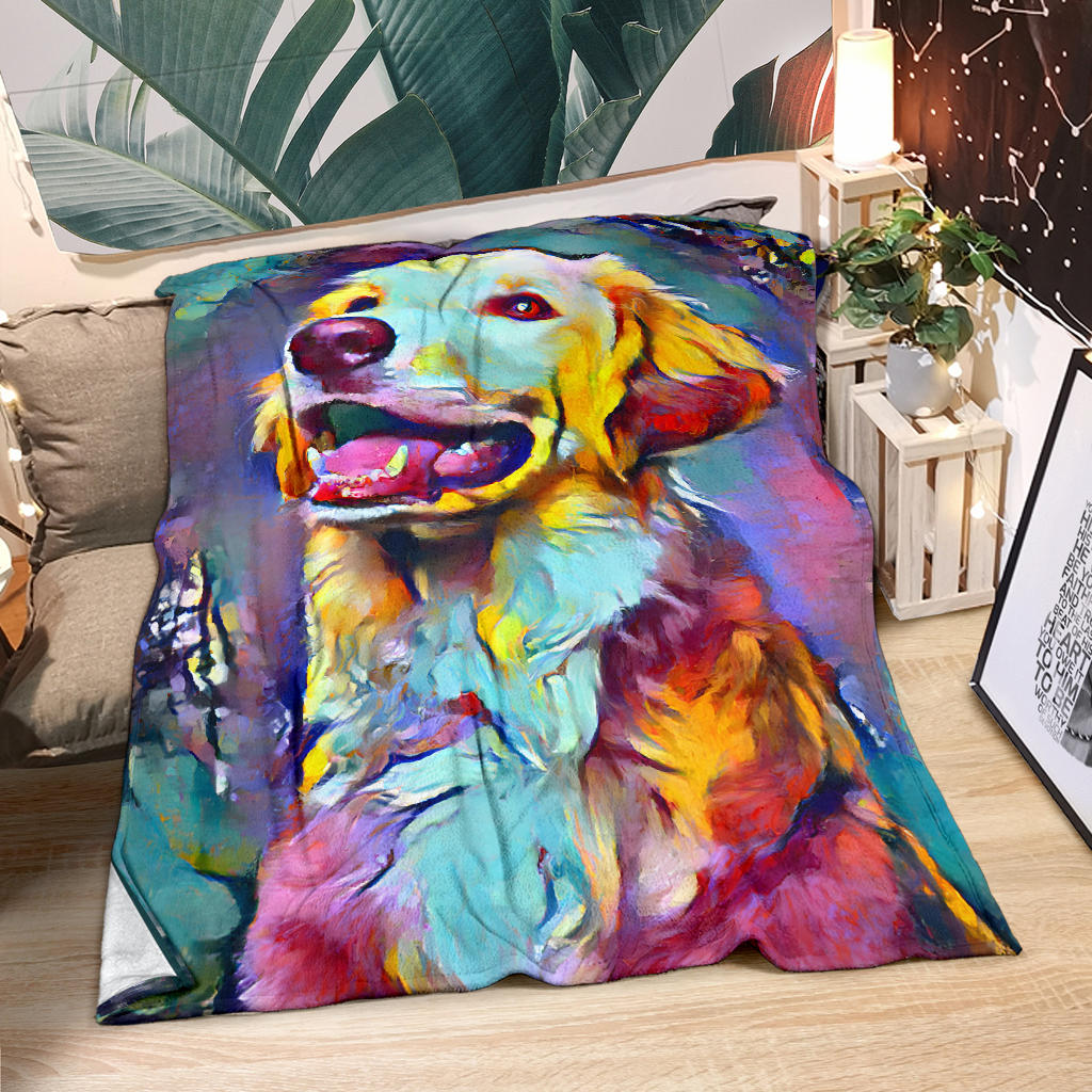 Golden Retriever Blanket