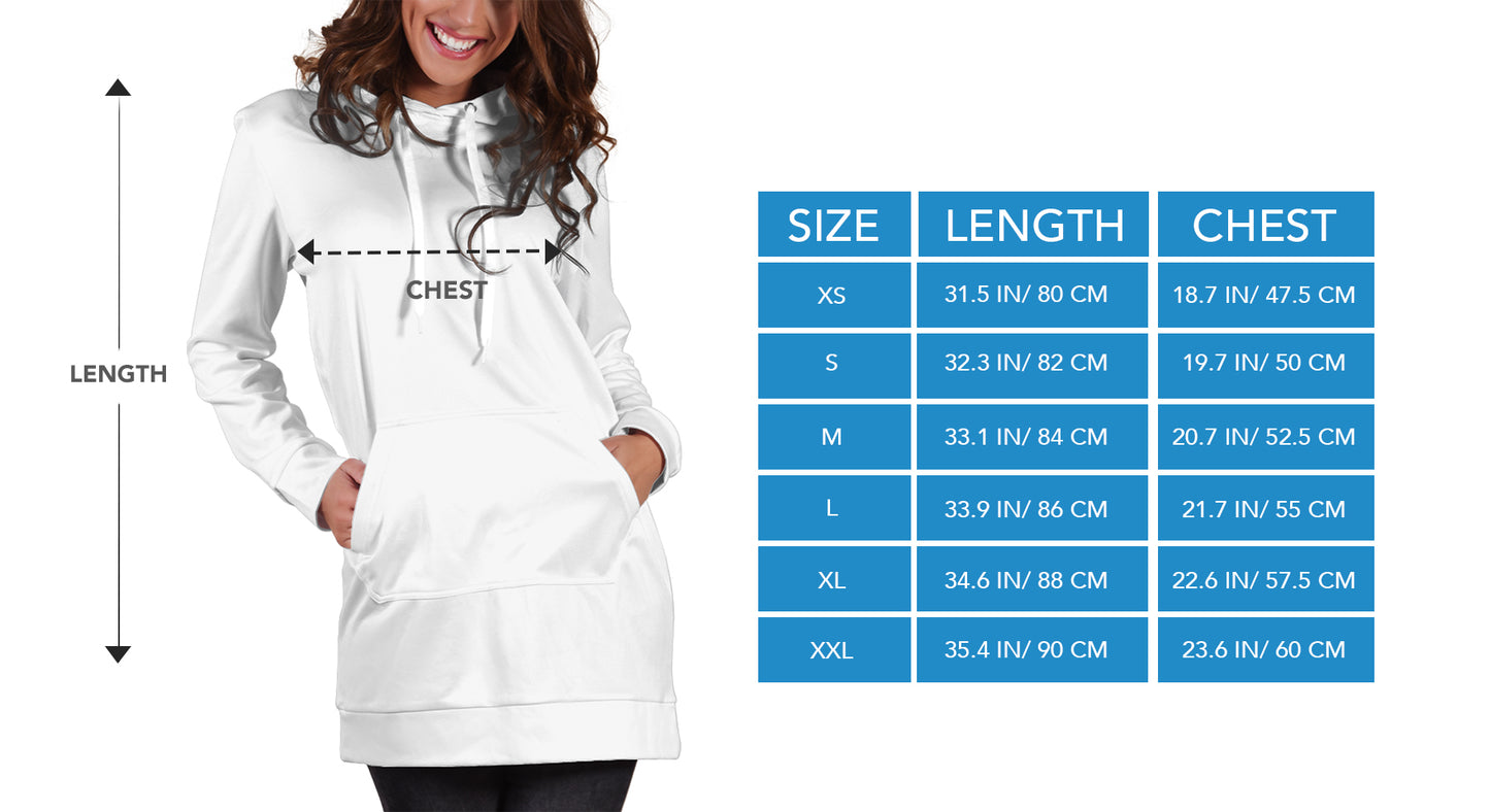 Elephant Mandala Hoodie Dress | woodation.myshopify.com