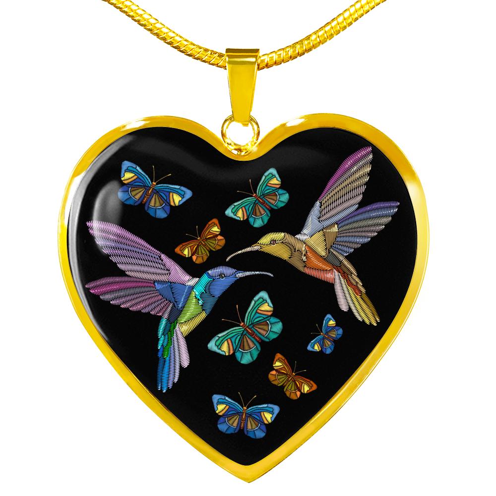 Hummingbird Symbolism Necklace