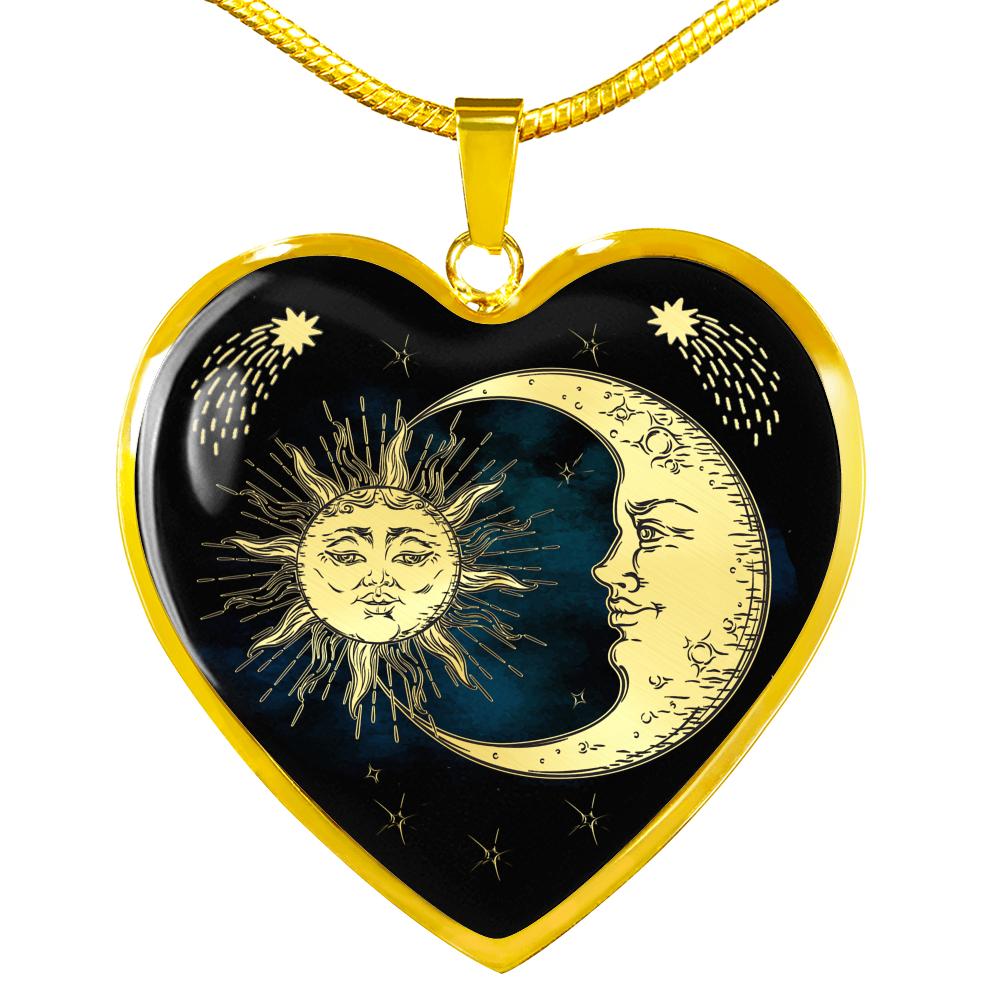 You Be The Sun - Heart Necklace