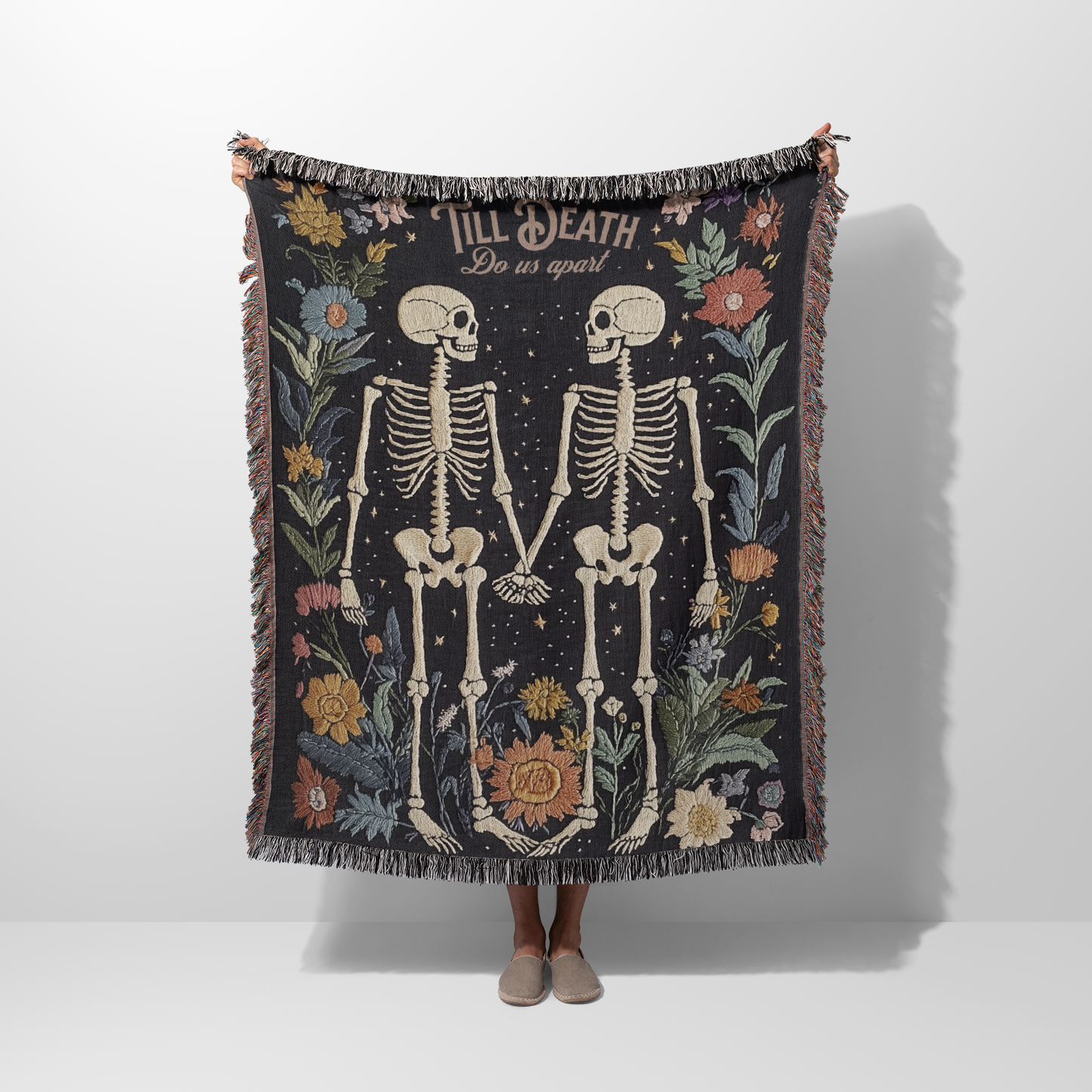 Till Death Do Us Apart - Woven Blanket