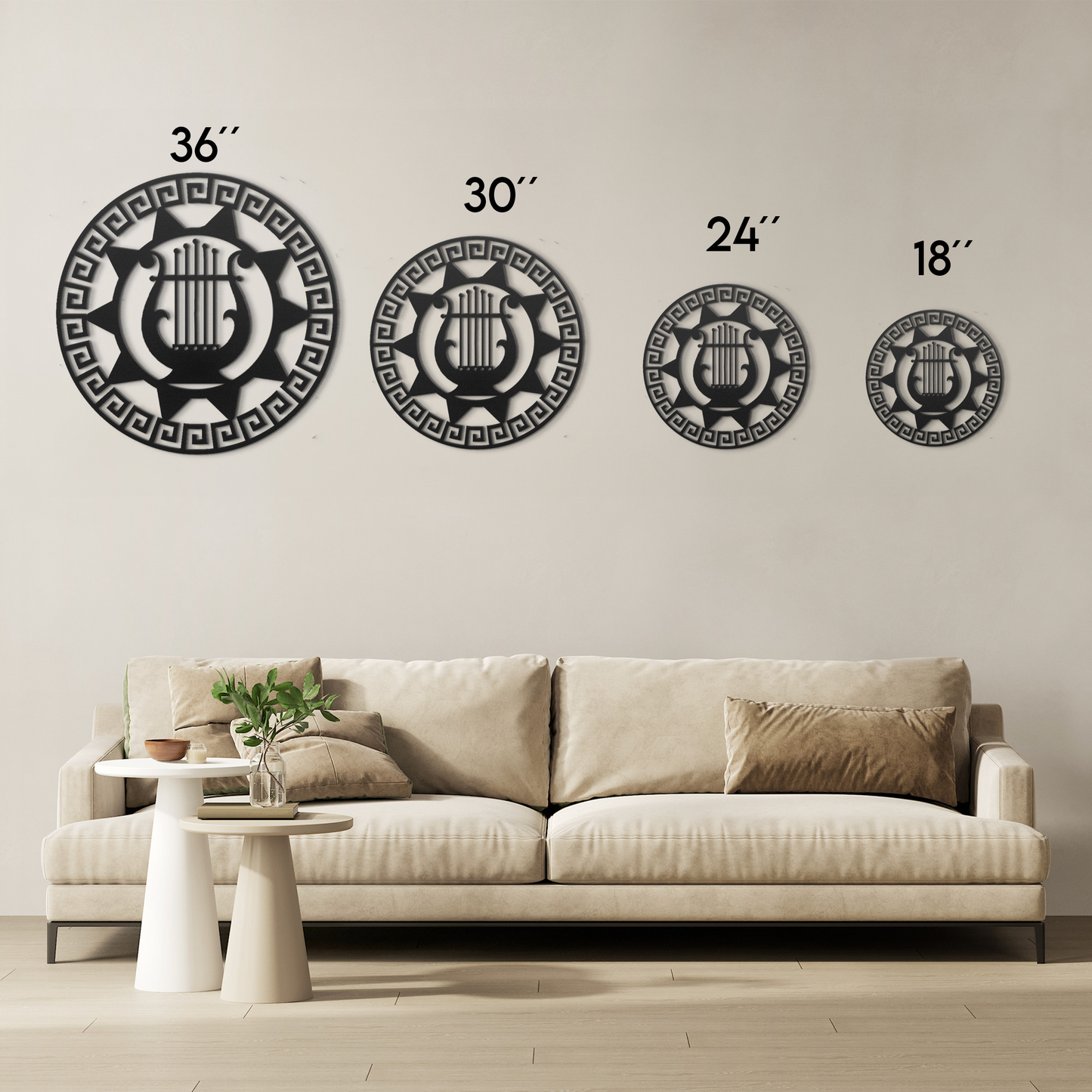 Apollo Metal Wall Art, Sun God Home Decor