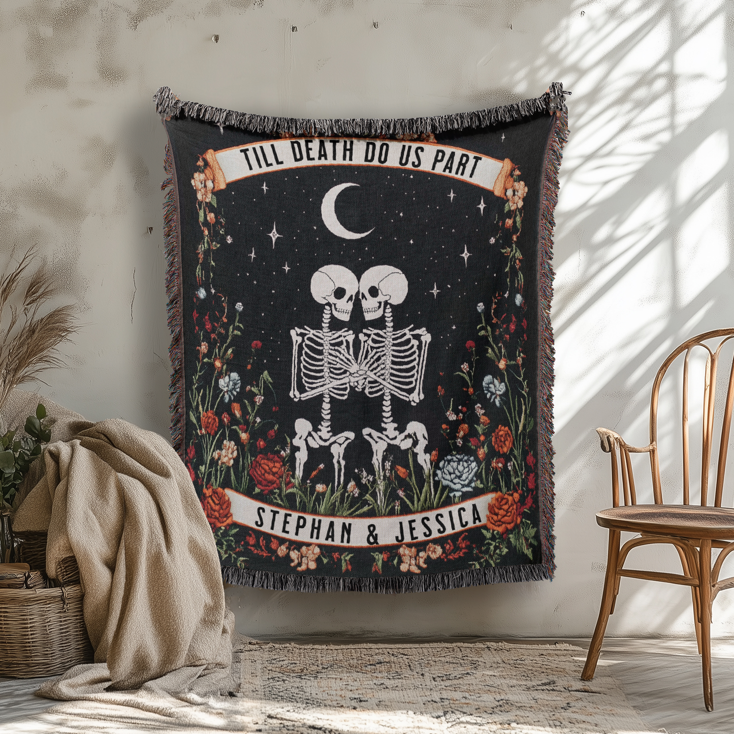 Till Death Do Us Part, Woven Blanket