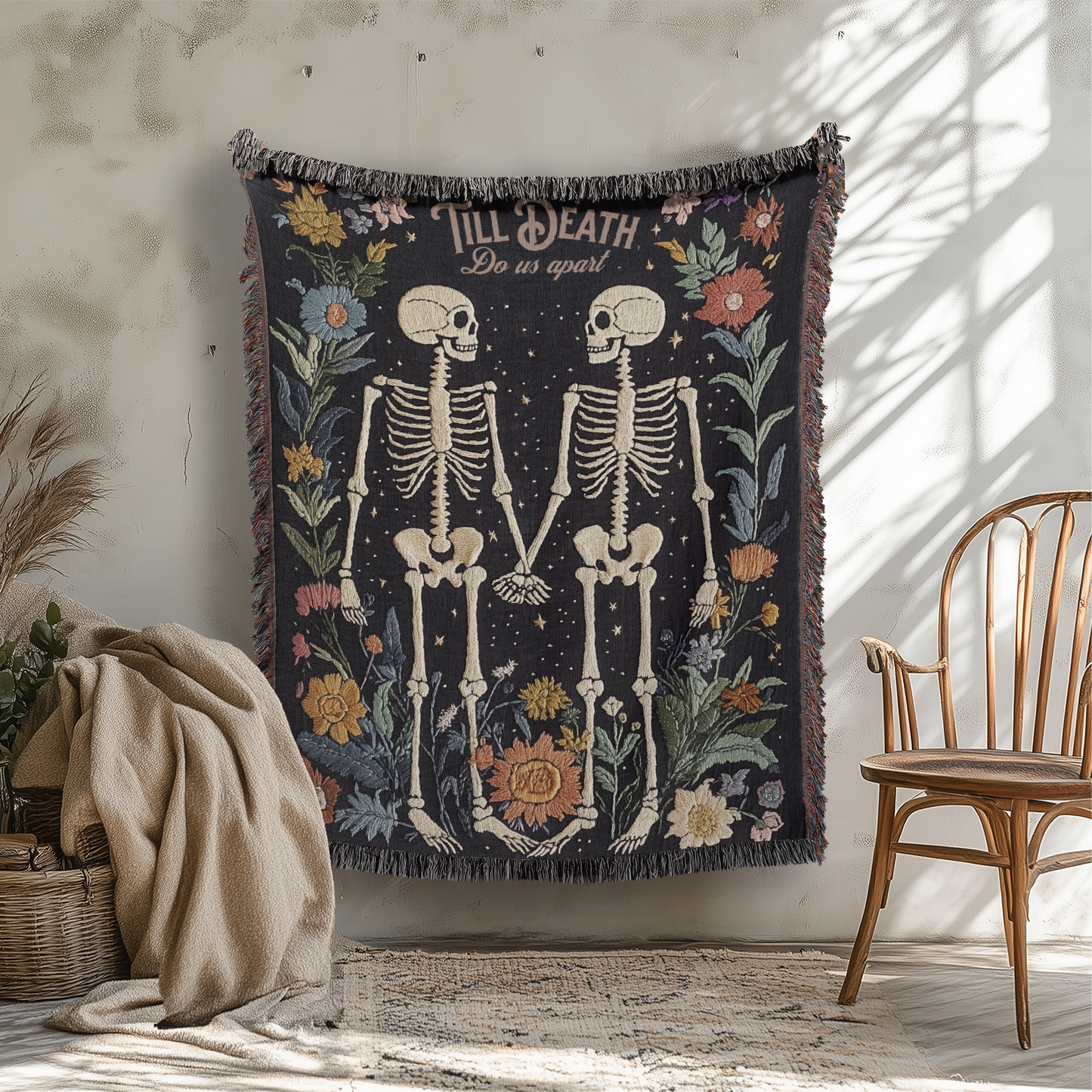 Till Death Do Us Apart - Woven Blanket