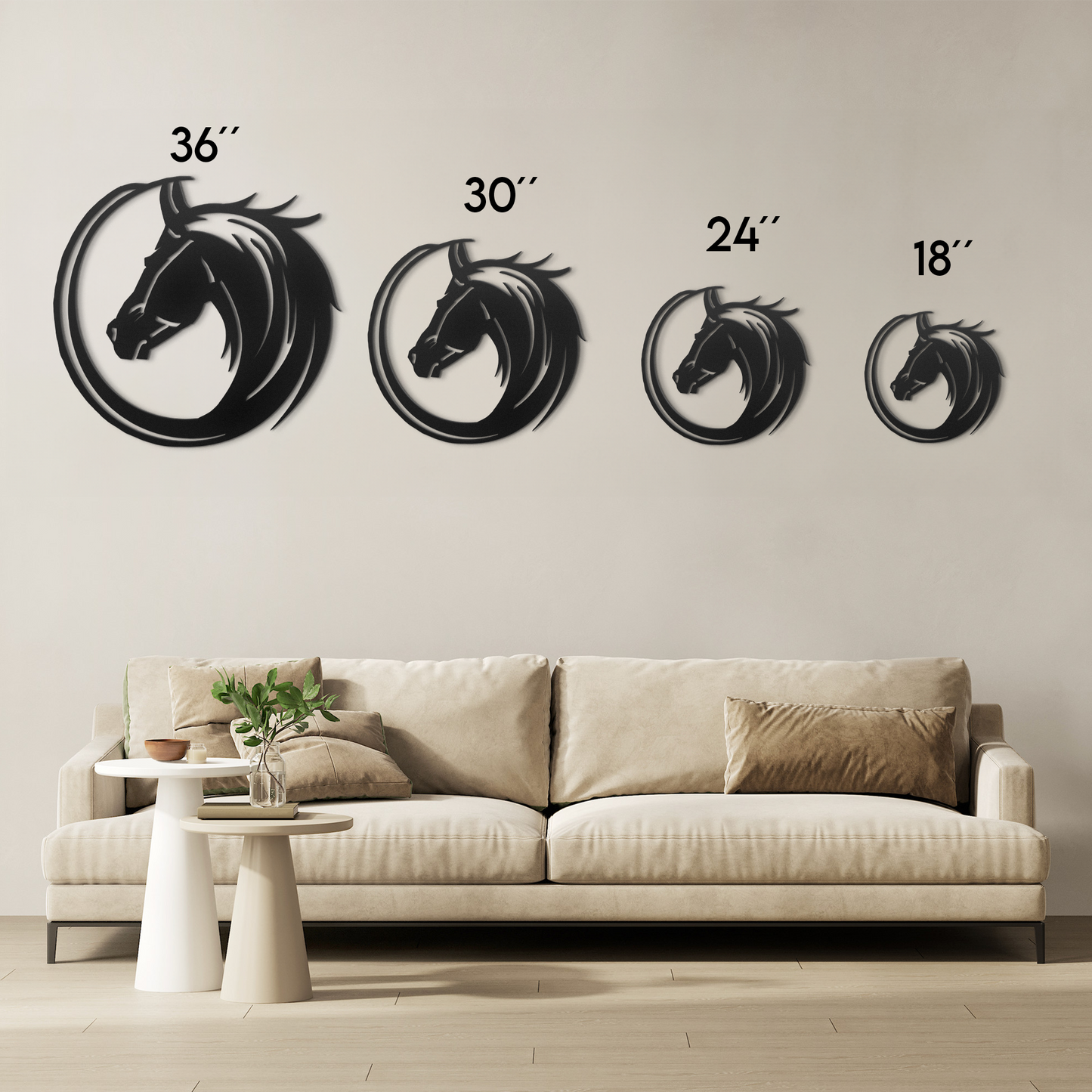 Horse Metal Wall Art