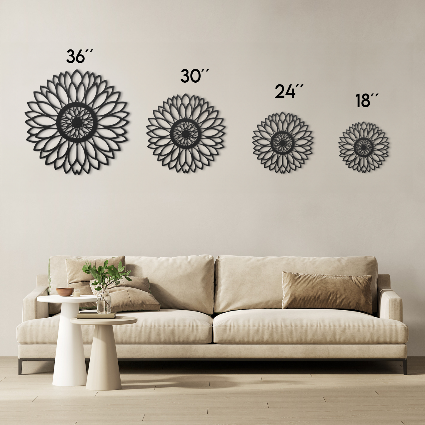 Sunflower Metal Wall Art