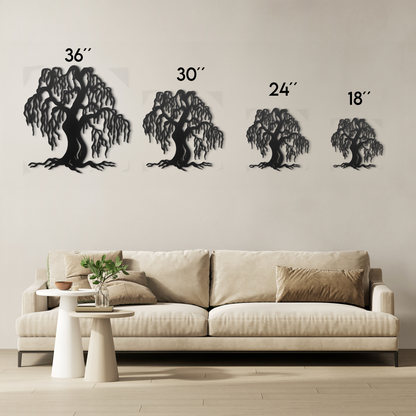 Willow Tree Metal Wall Art