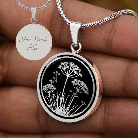 Custom Baby's Breath Necklace