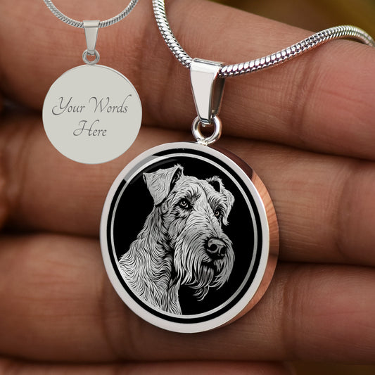 Custom Airedale Terrier Necklace