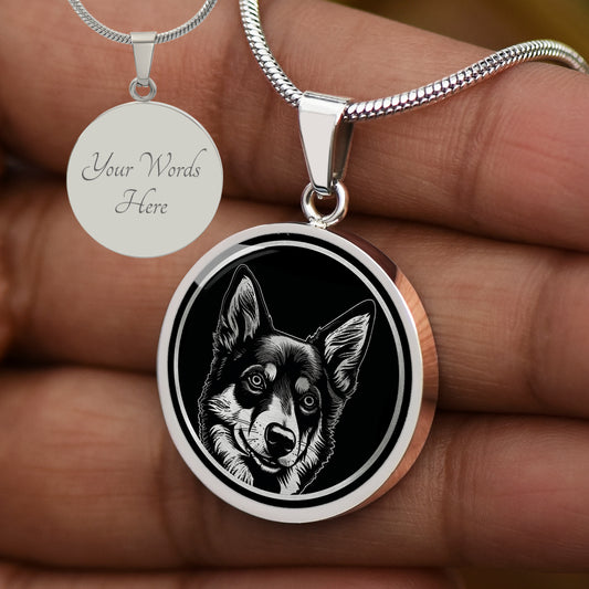 Custom Australian Kelpie Necklace