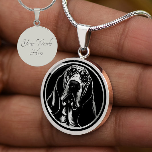 Custom Basset Hound Necklace