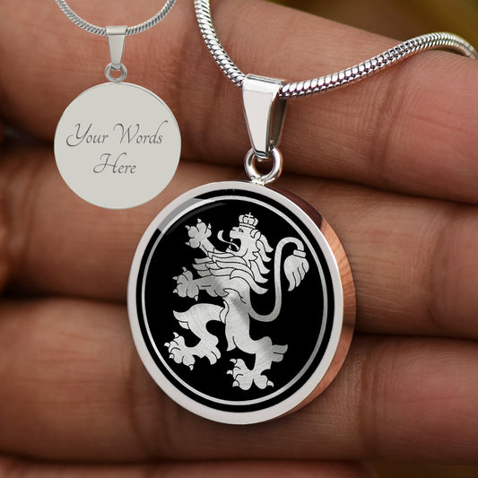 Custom Bulgarian Emblem Necklace