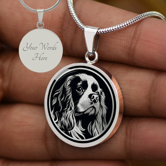 Custom Cavalier King Charles Spaniel Necklace