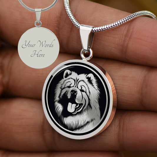 Custom Chow Chow Necklace