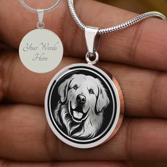 Custom Great Pyrenees Necklace