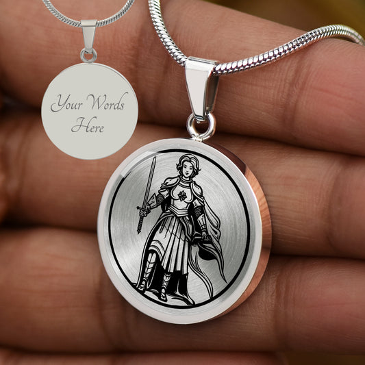 Custom Joan Of Arc Necklace