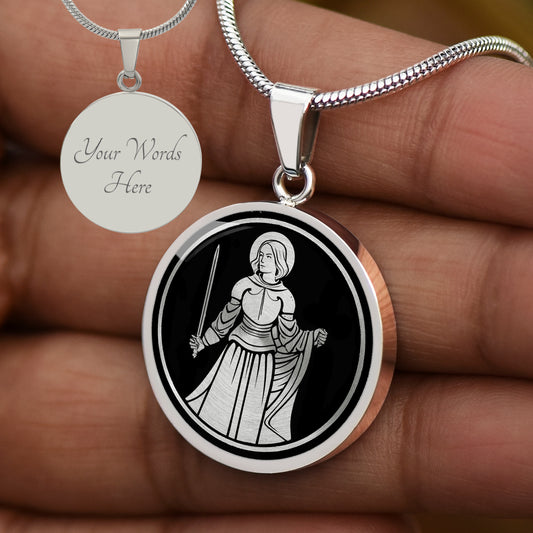 Custom Joan Of Arc Necklace