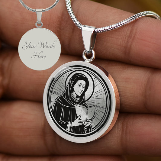 Custom Julian of Norwich Necklace