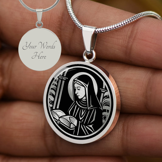 Custom Julian of Norwich Necklace