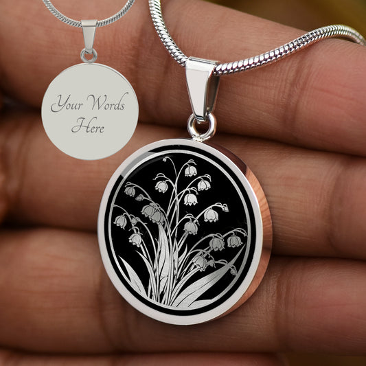 Custom Lily Of The Valley Necklace