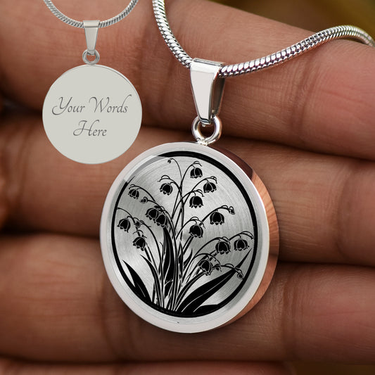 Custom Lily Of The Valley Necklace