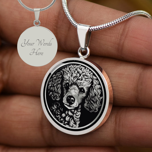 Custom Miniature Poodle Necklace