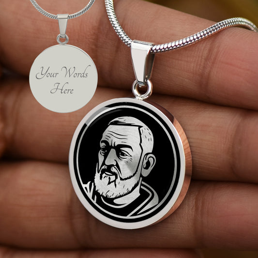 Custom Padre Pio Necklace