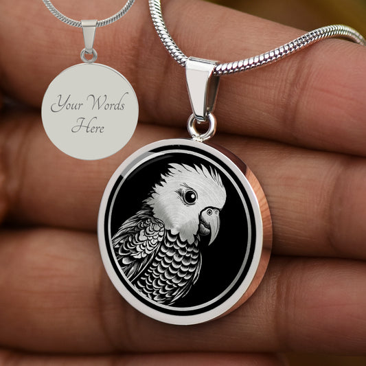 Custom Parakeet Necklace