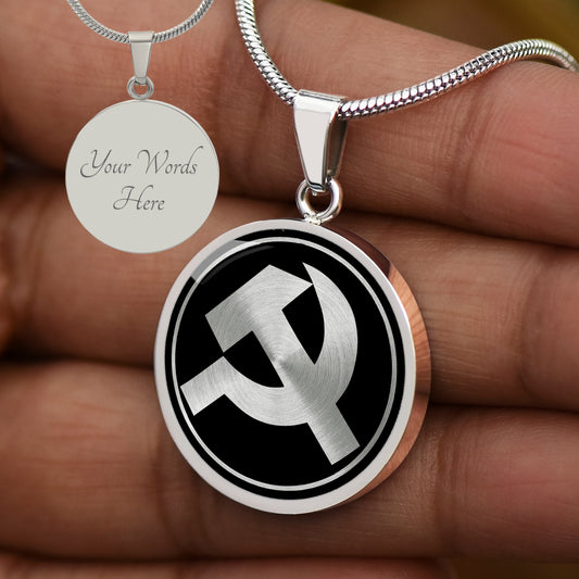 Custom Proletariat Symbol Necklace