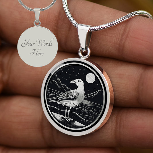 Custom Seagull Necklace