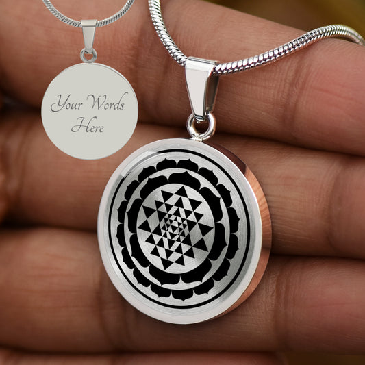 Custom Sri Yantra Necklace