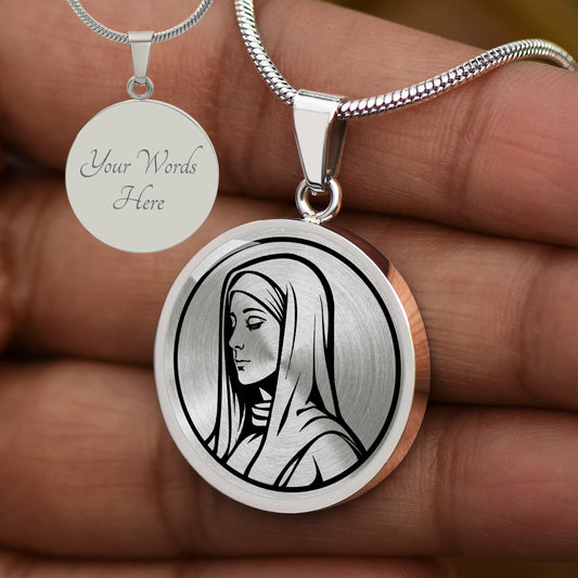 Custom St. Monica Necklace