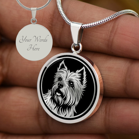 Custom West Highland Terrier Necklace