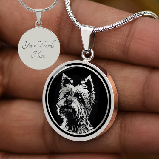 Custom Yorkshire Terrier Necklace