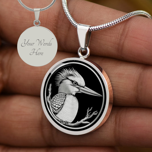 Custom Kingfisher Necklace