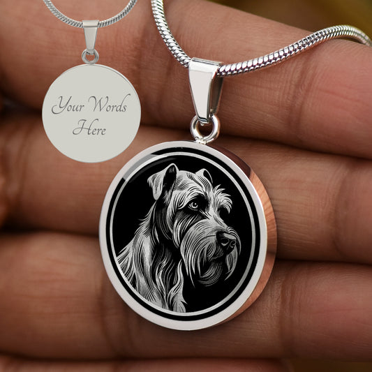 Custom Giant Schnauzer Necklace