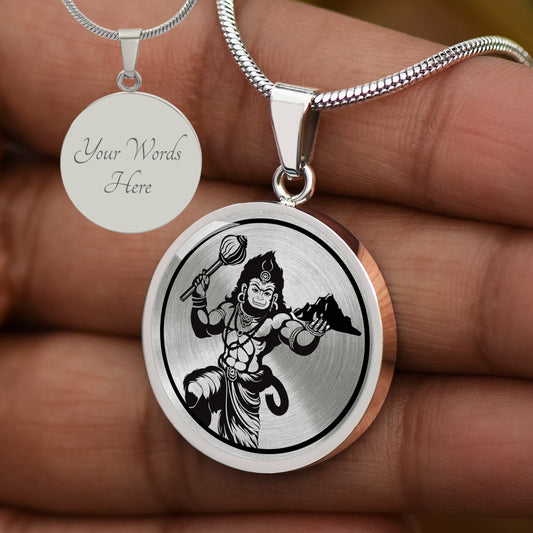 Custom Lord Hanuman Necklace